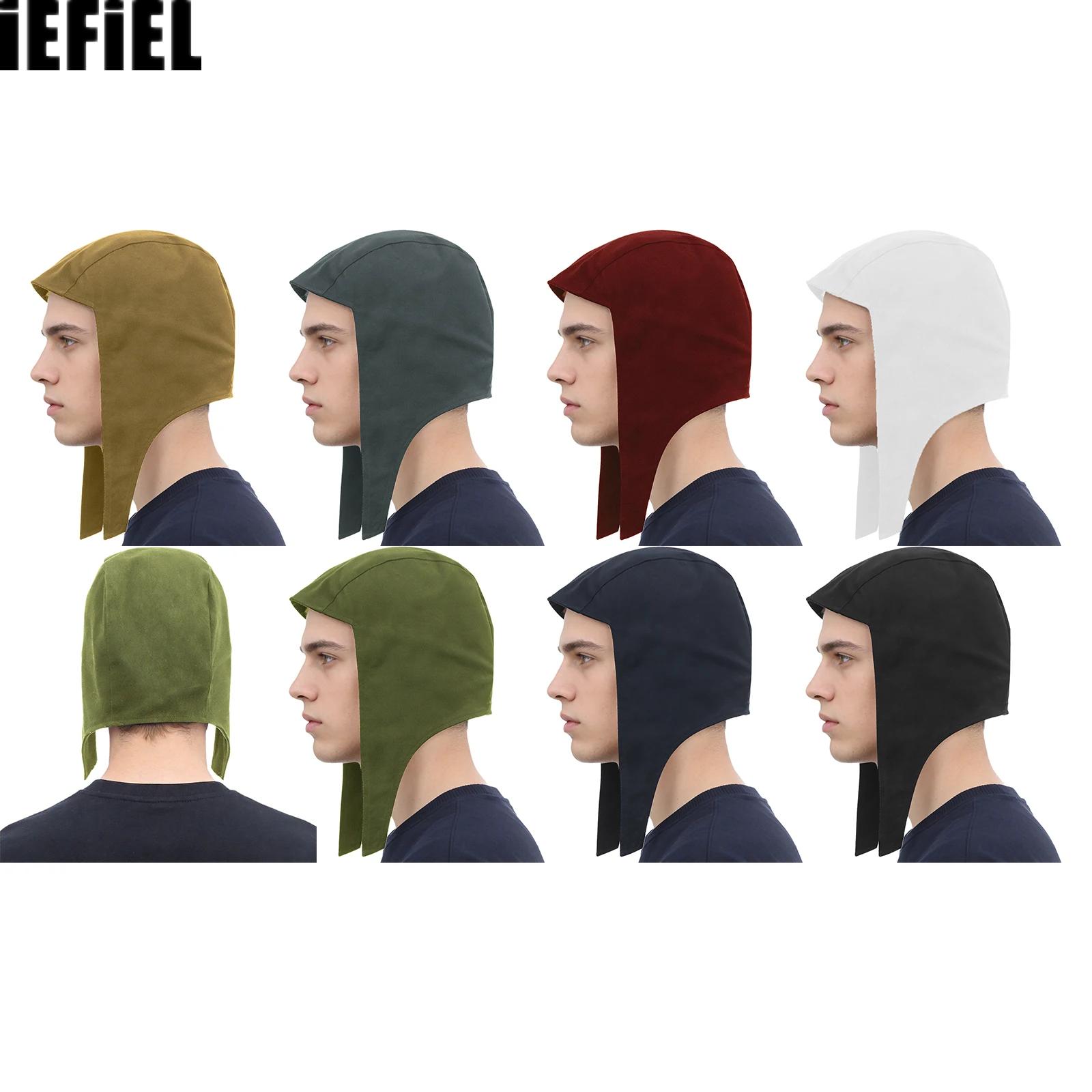 Men'S Victorian Accessories - Yetişkin Erkek Kadın Ortaçağ Coif Şapkası