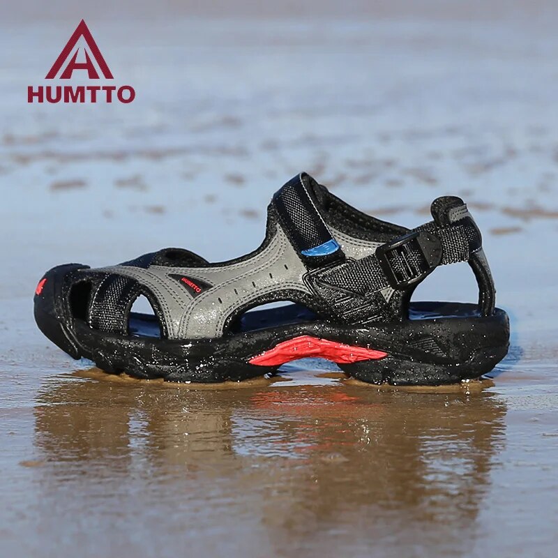 Men Accessories For Beach - HUMTTO Yaz Ayakkabı Erkekler için Açık
