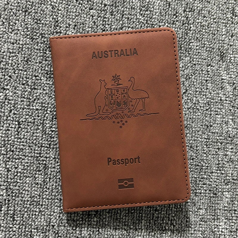 Passport Wallet Rfid - Avustralya Pasaport Kapağı Rfid Engelleme seyahat