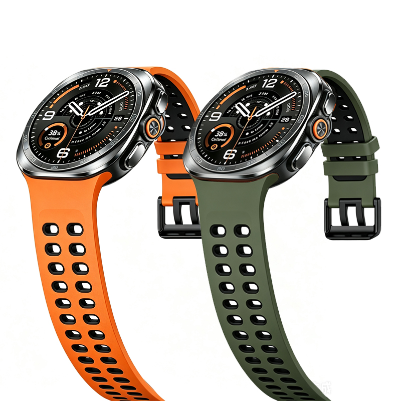 Men Accessories Website - Nefes alabilen silikon bant Samsung Galaxy