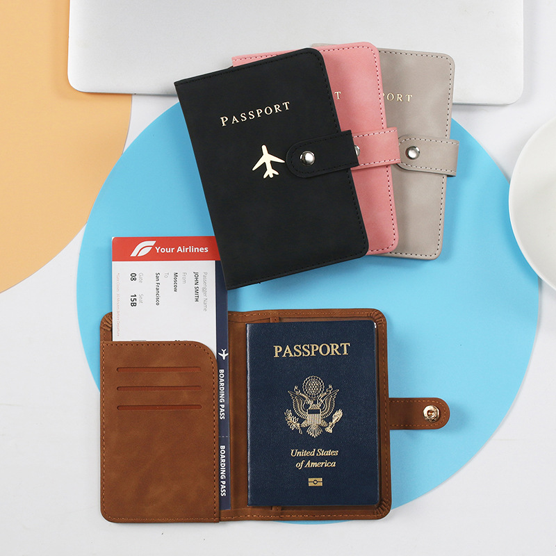 Passport Wallet Rfid - 1 adet seyahat pasaport tutucusu çoklu
