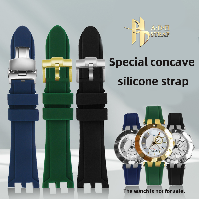 Men'S Versace Accessories - Versace saat kayışı çift serisi V-RACE