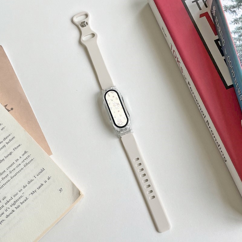 Men Accessories Website - Kılıf + Silikon kayış Xiaomi Mi