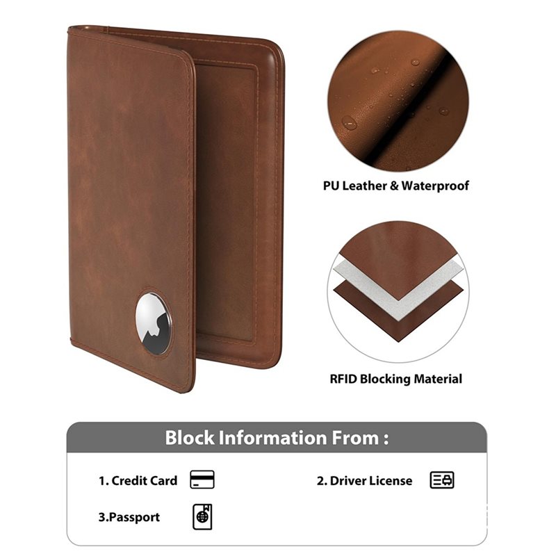 ABRT-Passport Holder, Airtag i - Passport Wallet Rfid incelemesi ve fiyatı
