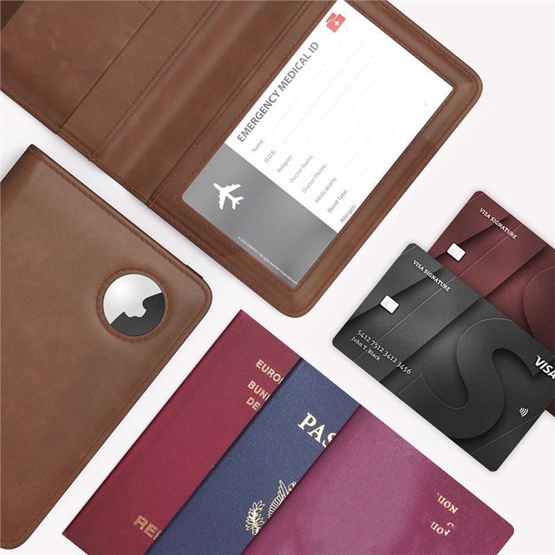 ABRT-Passport Holder, Airtag i - Passport Wallet Rfid incelemesi ve fiyatı