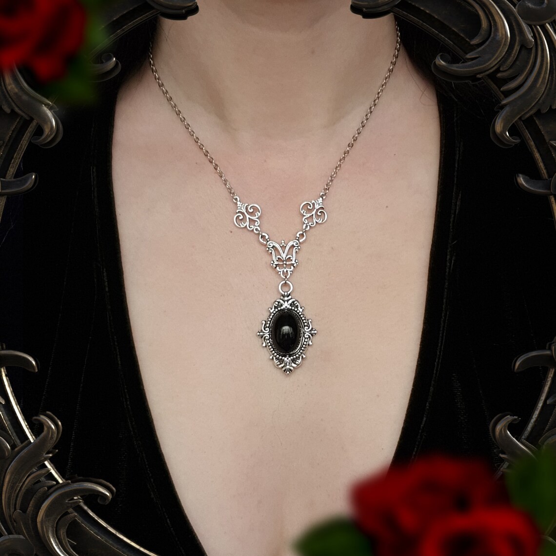 Vampir Cameo Kolye,Kan Cameo,G - Men'S Victorian Accessories incelemesi ve fiyatı