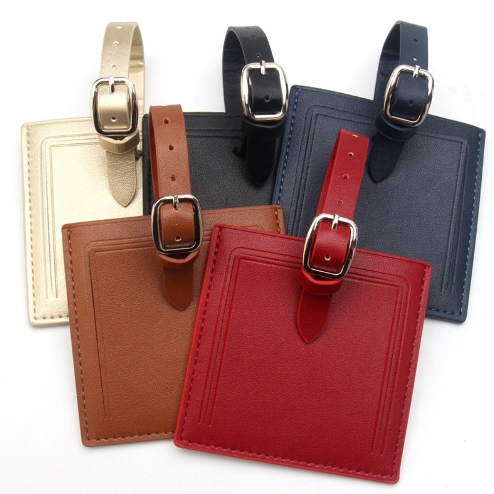 Kare Deri Bagaj Etiketleri, İm - Men Accessories Name incelemesi ve fiyatı