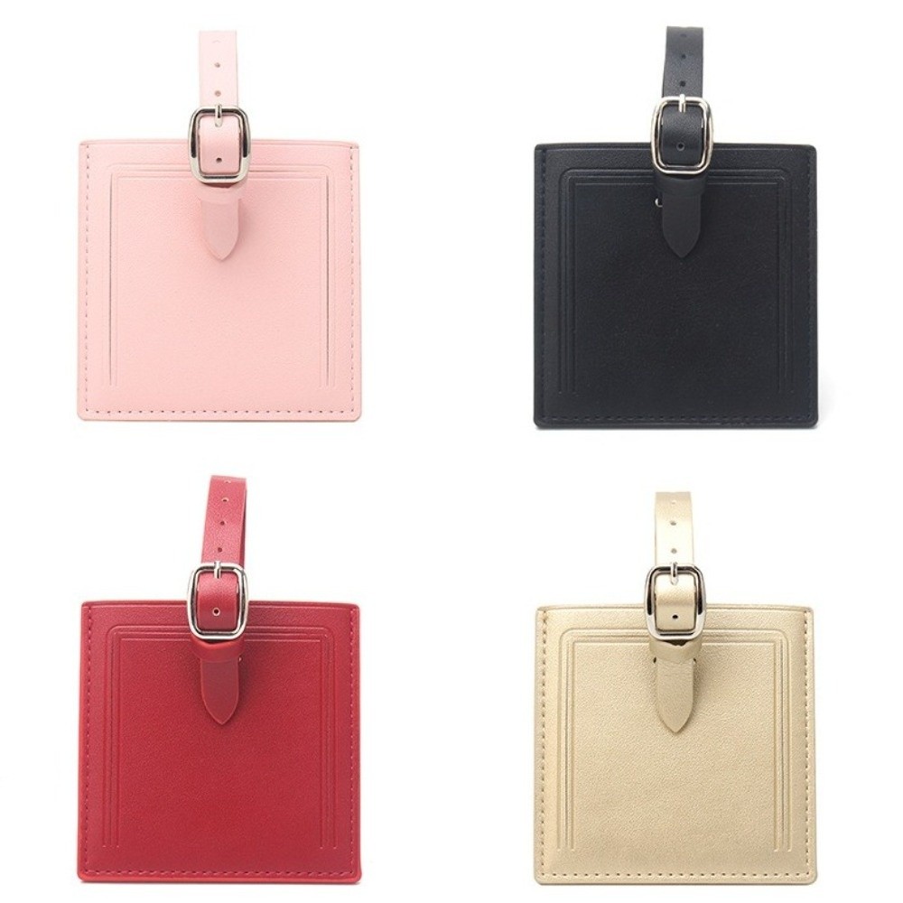 Kare Deri Bagaj Etiketleri, İm - Men Accessories Name incelemesi ve fiyatı