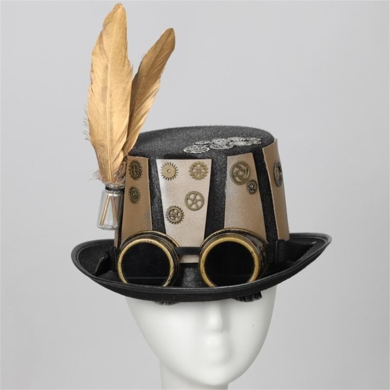 652F Altın Dişli Silindir Şapk - Men'S Victorian Accessories incelemesi ve fiyatı