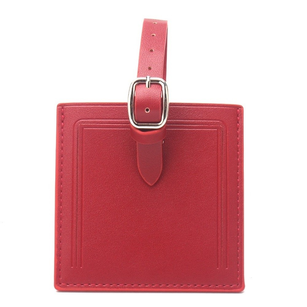 Kare Deri Bagaj Etiketleri İmz - Men Accessories Name incelemesi ve fiyatı