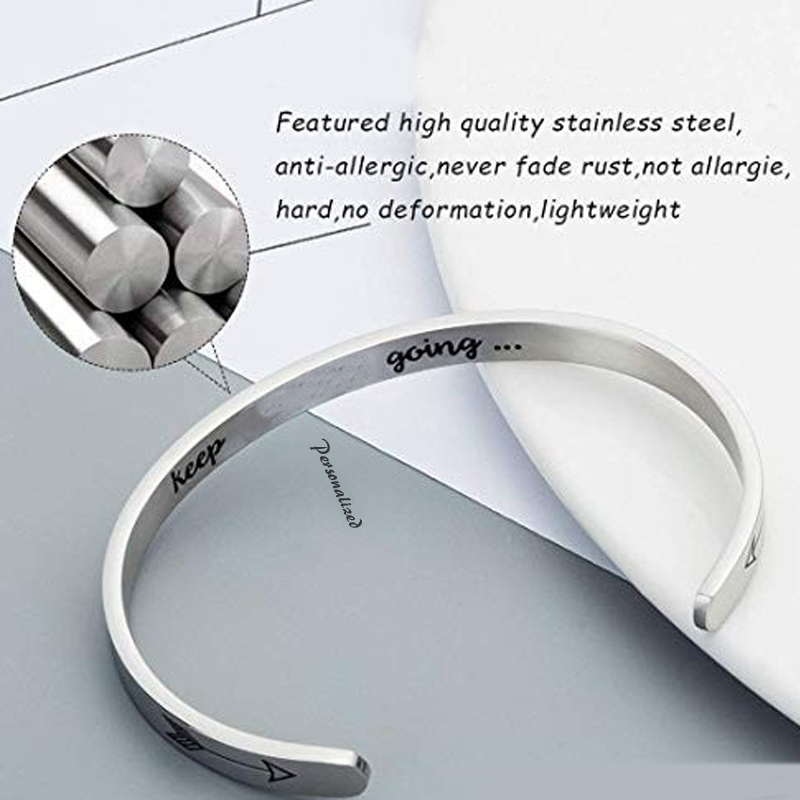 4MM 8MM ücretsiz gravür manşet - Men Accessories Name incelemesi ve fiyatı