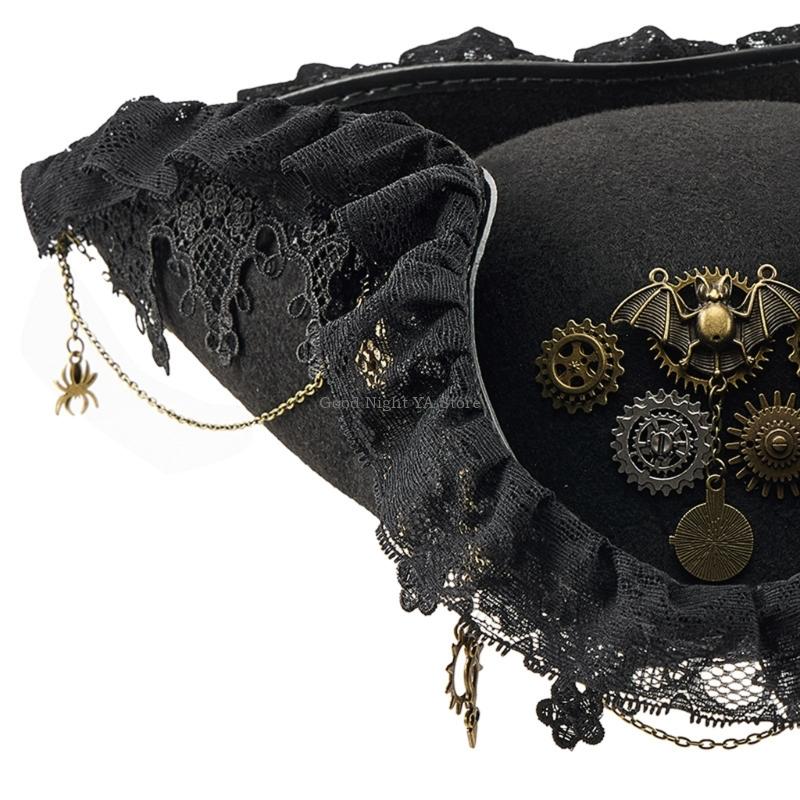 Dantel Trim Bat Gear Pirate Ha - Men'S Victorian Accessories incelemesi ve fiyatı