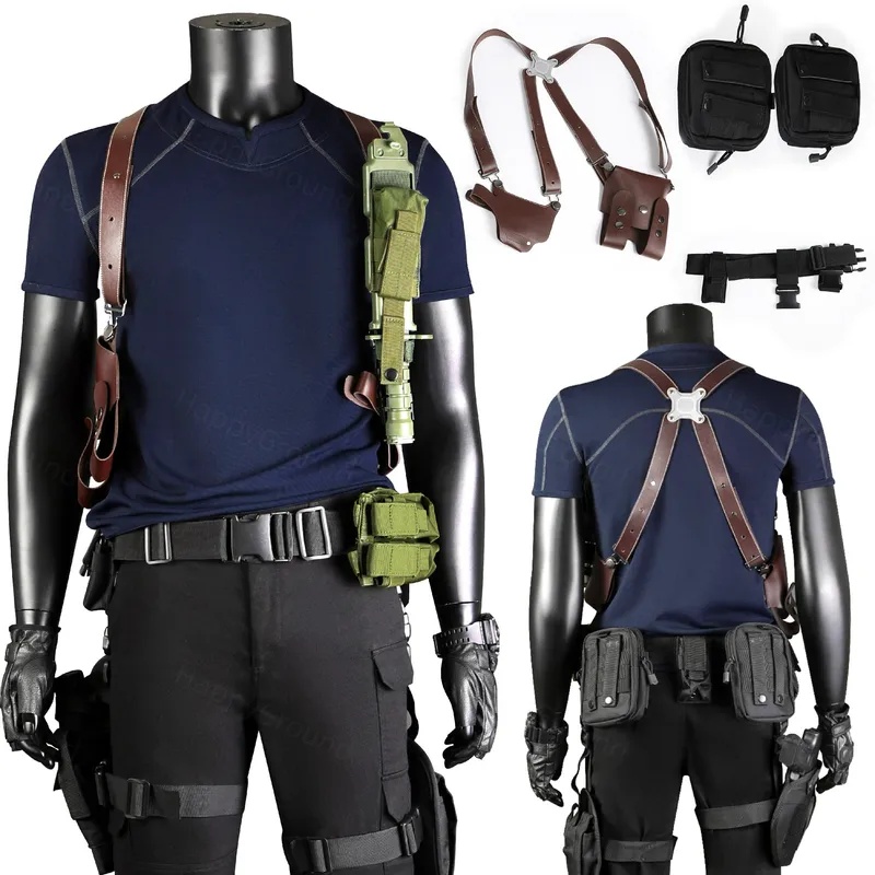♥   2026 Yeni Leon Kennedy Cos - Men Accessories Look incelemesi ve fiyatı