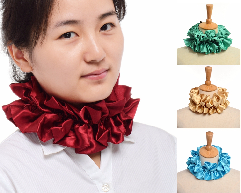 Palyaço Cosplay Saten Ruffled  - Men'S Victorian Accessories incelemesi ve fiyatı