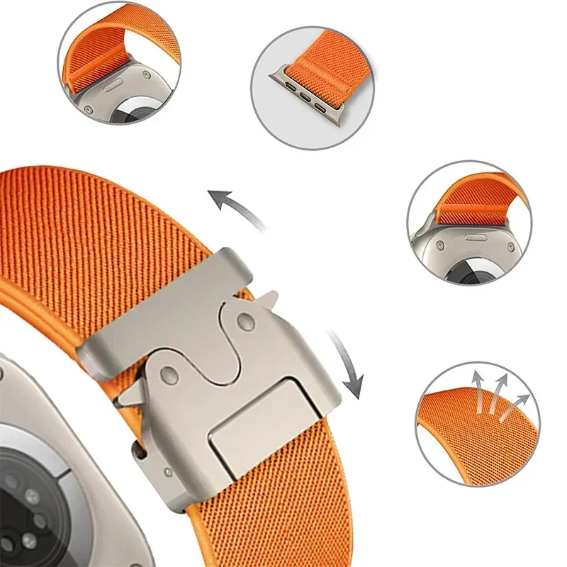 Apple Watch Band için Paraşüt  - Men Accessories Website incelemesi ve fiyatı
