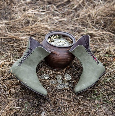 Erkek Ortaçağ Deri Ayakkabısı  - Men'S Victorian Accessories incelemesi ve fiyatı