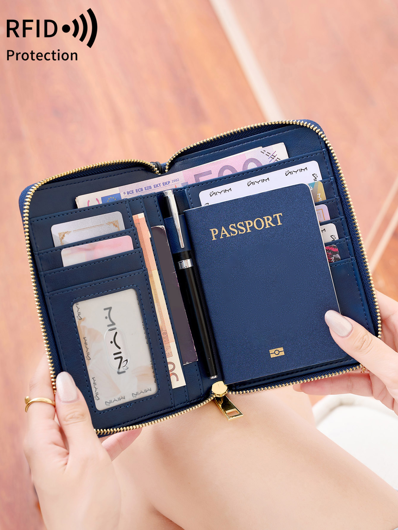 RFID Korumalı Pasaport Tutucu  - Passport Wallet Rfid incelemesi ve fiyatı