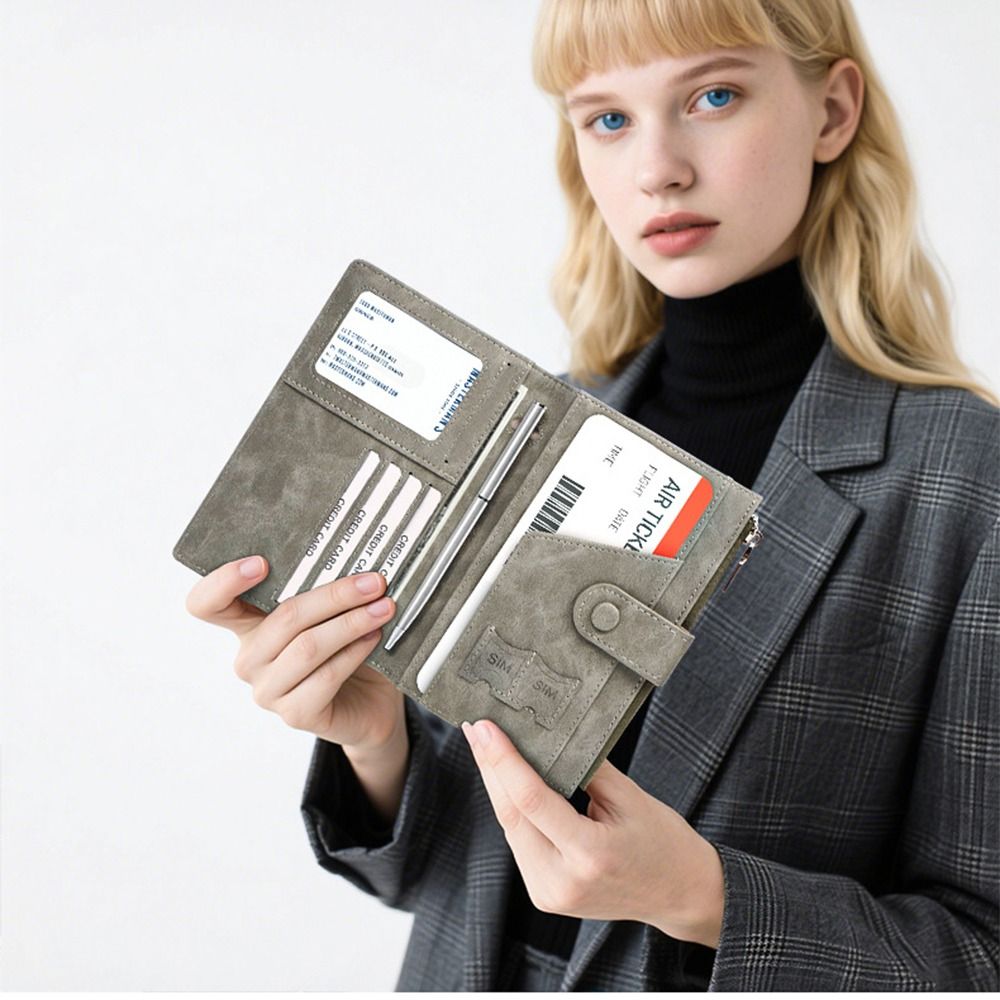 Yaratıcı RFID Anti-Hırsızlık P - Passport Wallet Rfid incelemesi ve fiyatı