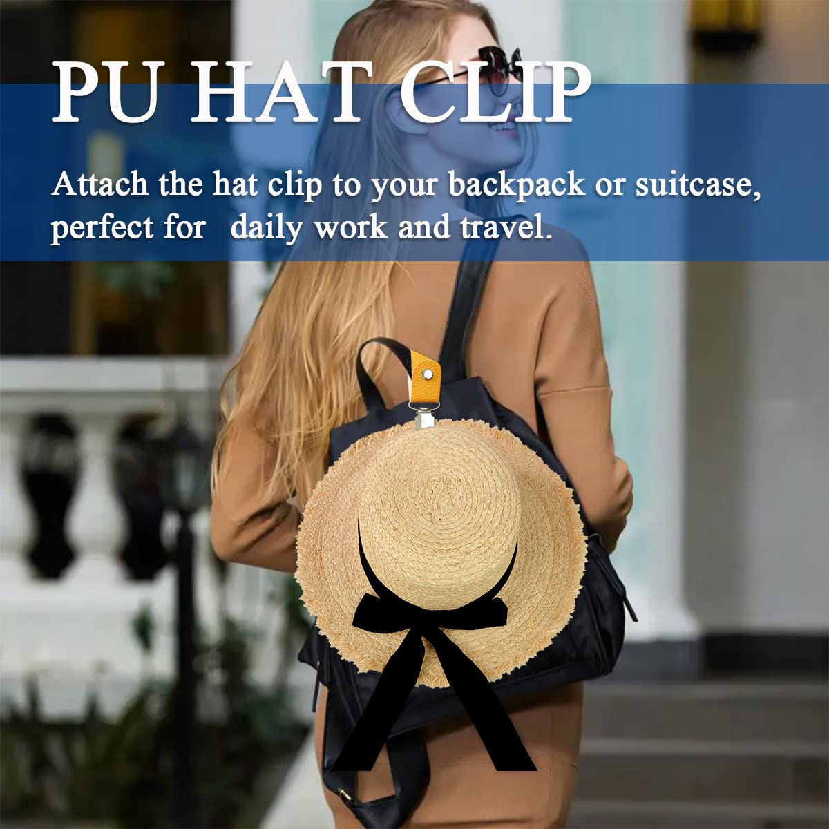 PU Deri Şapka Klipsi, Seyahat  - Men Accessories For Beach incelemesi ve fiyatı